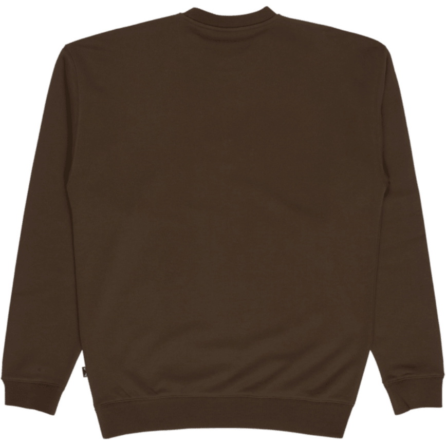 2026 Billabong Mens Burleigh Crew Sweatshirt EBYFT00182 - Dark Cedar